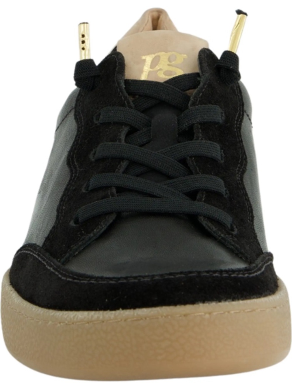 NOWT Paul Green Eugenia Sneaker Black Combo Leather Size UK 4.5/ US 7